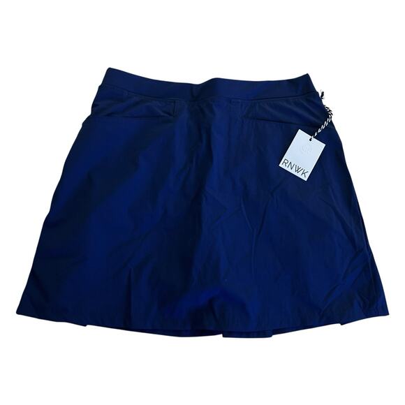RNWK Renwick 16" Classic Skort Blue Depths NWT Size S Retail $90 - Picture 1 of 8
